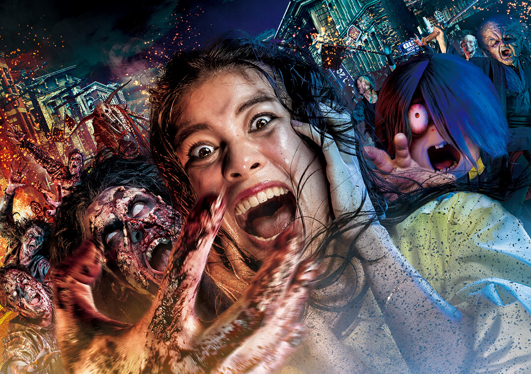 USJハロウィン ホラーナイト×スヌーピー 10th ピンズ コンプリートセット 今年はシーツお化け、USJホラー仮装スヌーピーの第10弾