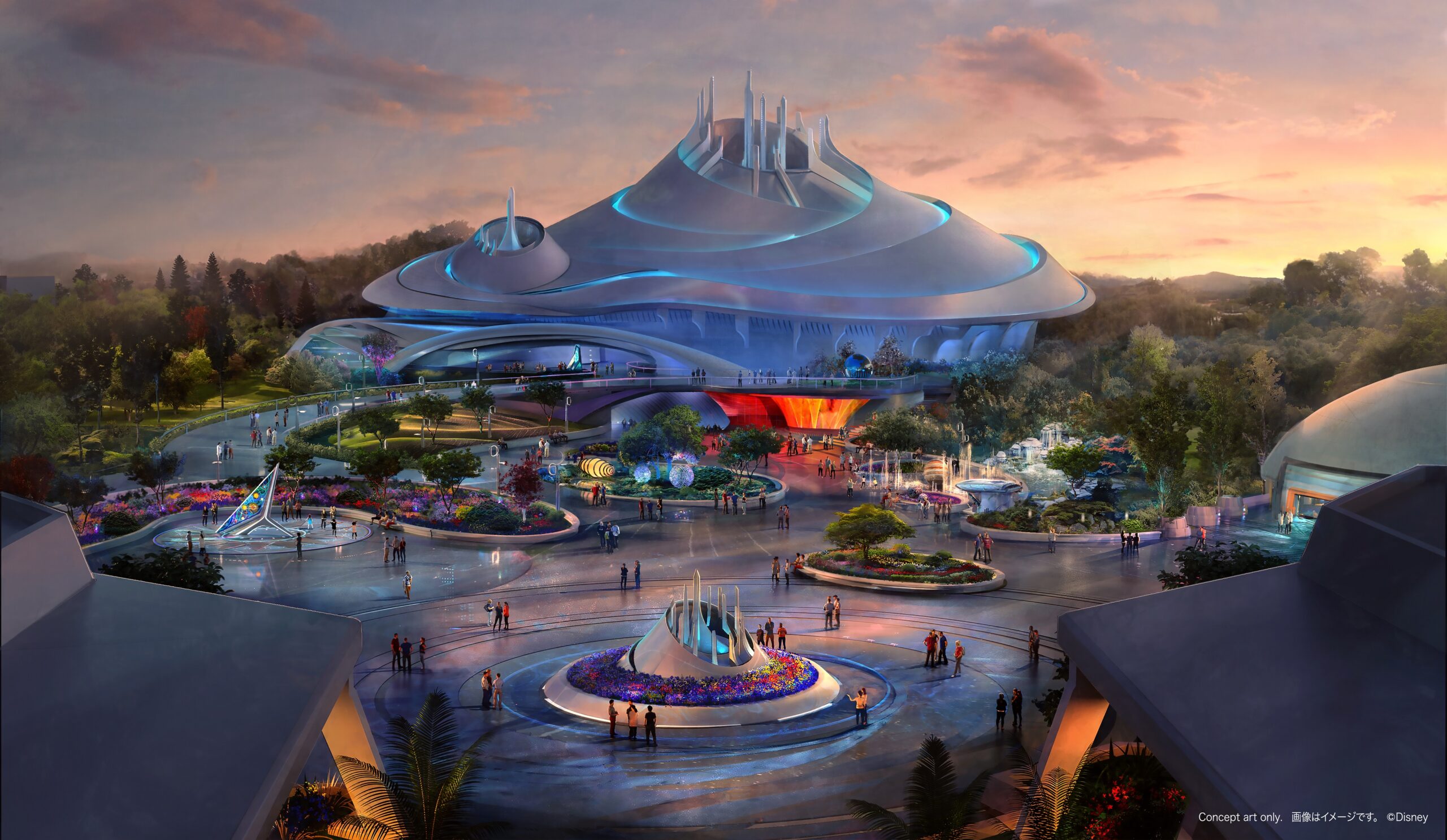 東京ディズニーランド「スペース・マウンテン」を新たに建て直し 東京ディズニーランド「スペース・マウンテン」を新たに建て直し