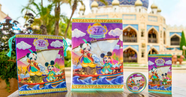 東京ディズニーシー21周年グッズ「アラビアンコースト」がテーマで9/4