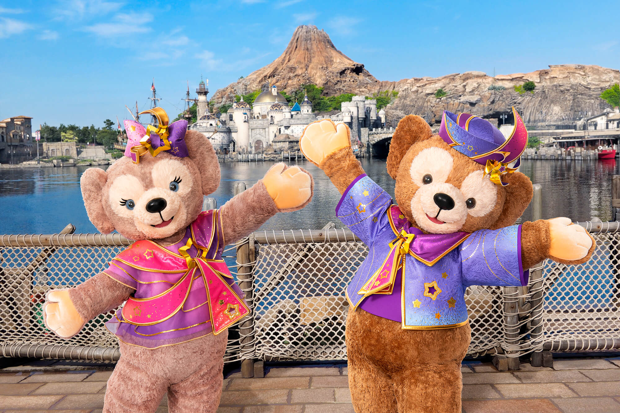 東京ディズニーリゾート40周年 ダッフィー＆シェリーメイの衣装