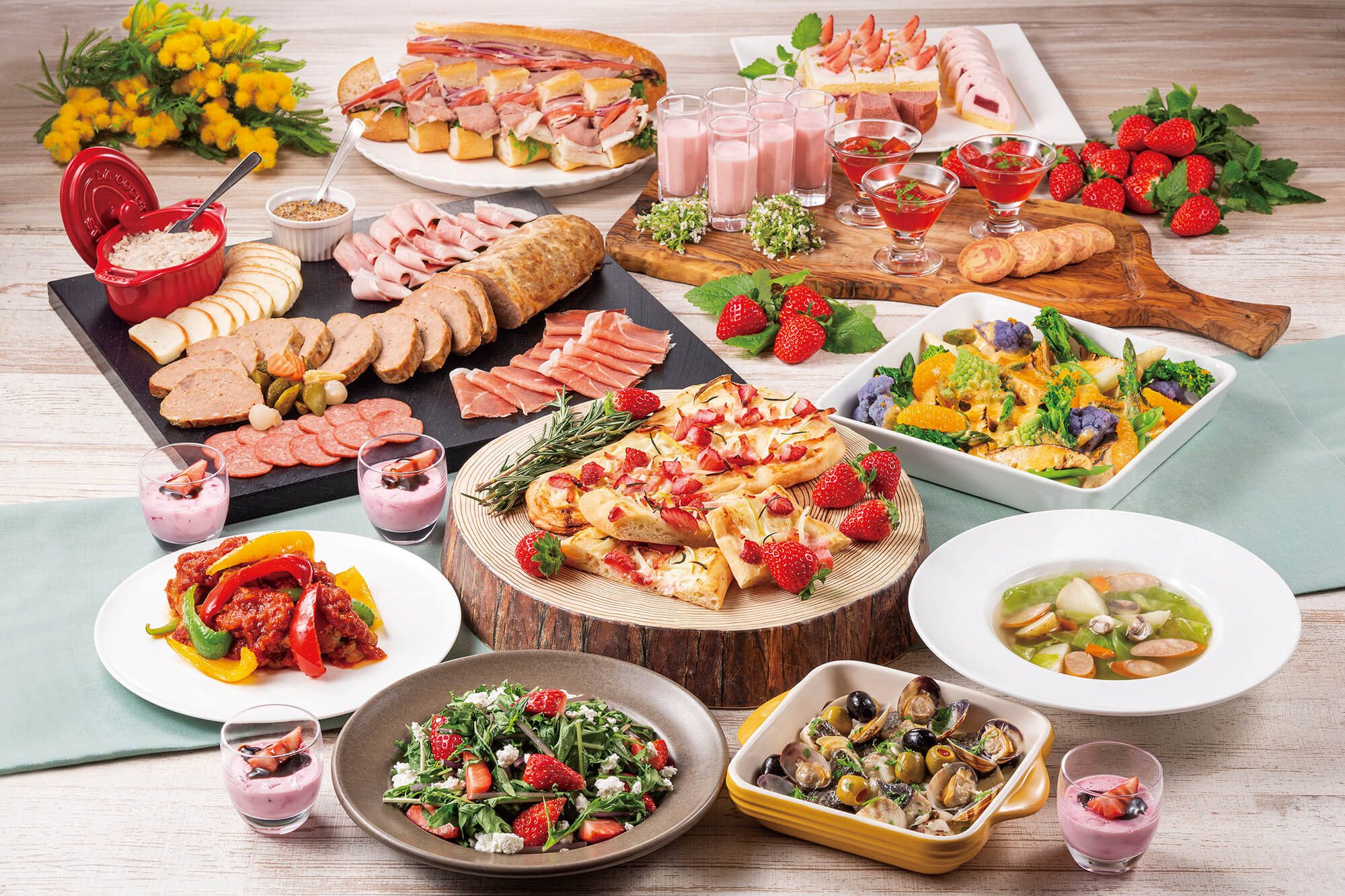 オリエンタルホテル 東京ベイ「春フレンチ&ストロベリーフェア」採れた