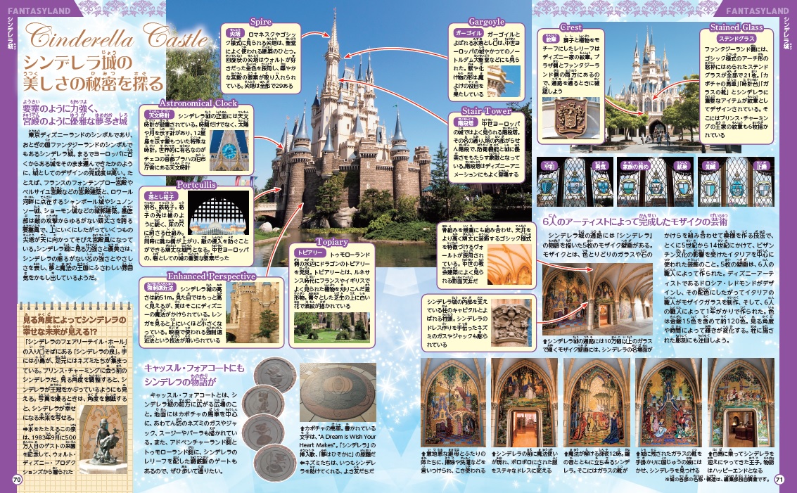 圧倒的な写真と文章量で東京ディズニーランドをガイド「くわしすぎる大