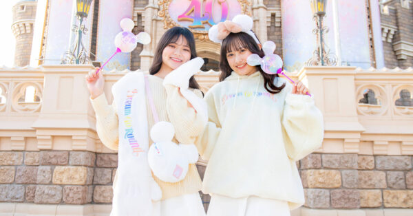 ディズニー　40周年　マフラー ディズニーランド40周年マフラー