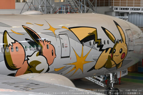 ANA ポケモンジェット（ピカチュウ・イーブイ）2機セット ANA ポケモンジェット（ピカチュウ・イーブイ）2機セット ANA ポケモン