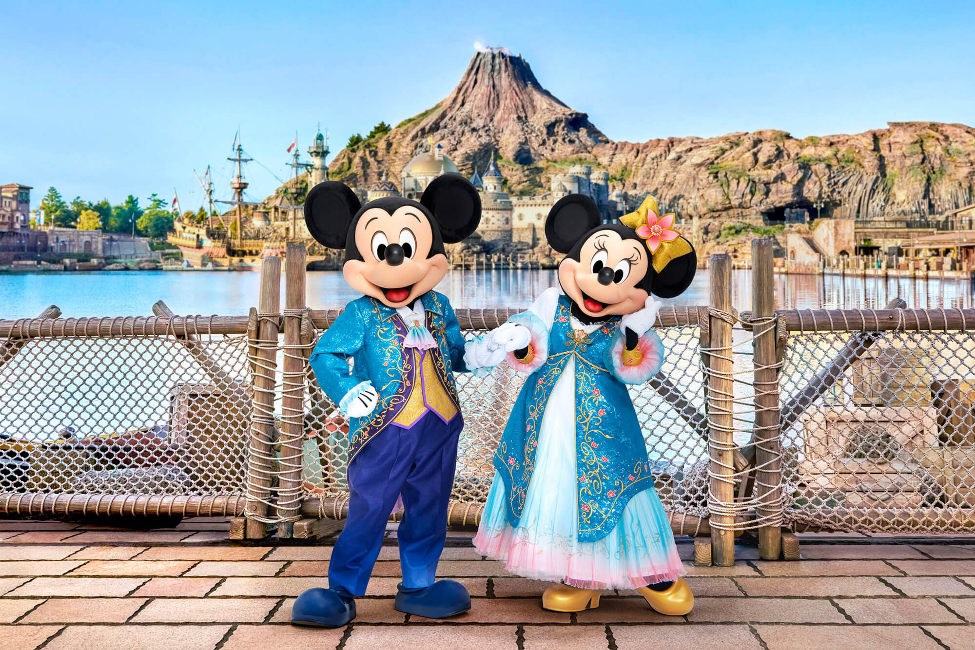 ディズニー ファンタジースプリングス　ミッキー ミニー ピンクネクタイ ドリーミング・オブ・ファンタジースプリングス、ミッキーと