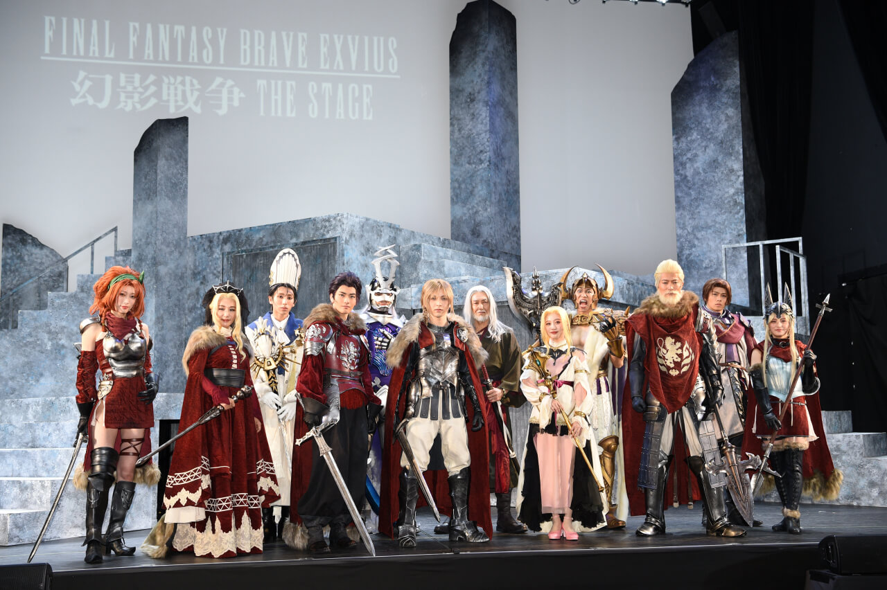FF初のストレートプレイ「FINAL FANTASY BRAVE EXVIUS 幻影戦争THE