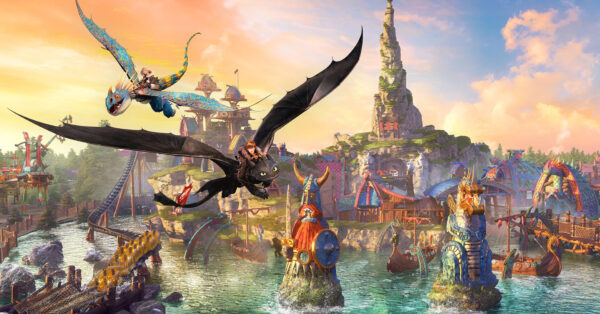 ユニバーサル新パーク「ヒックとドラゴン」エリア詳細を発表｜あとなび