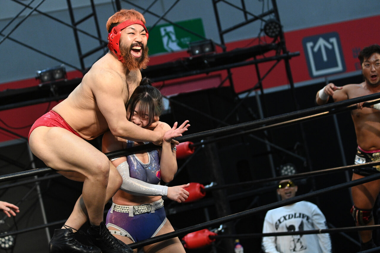 2point5女子プロレス vs PPPTOKYO 大阪コミコンで対戦ステージ｜あと