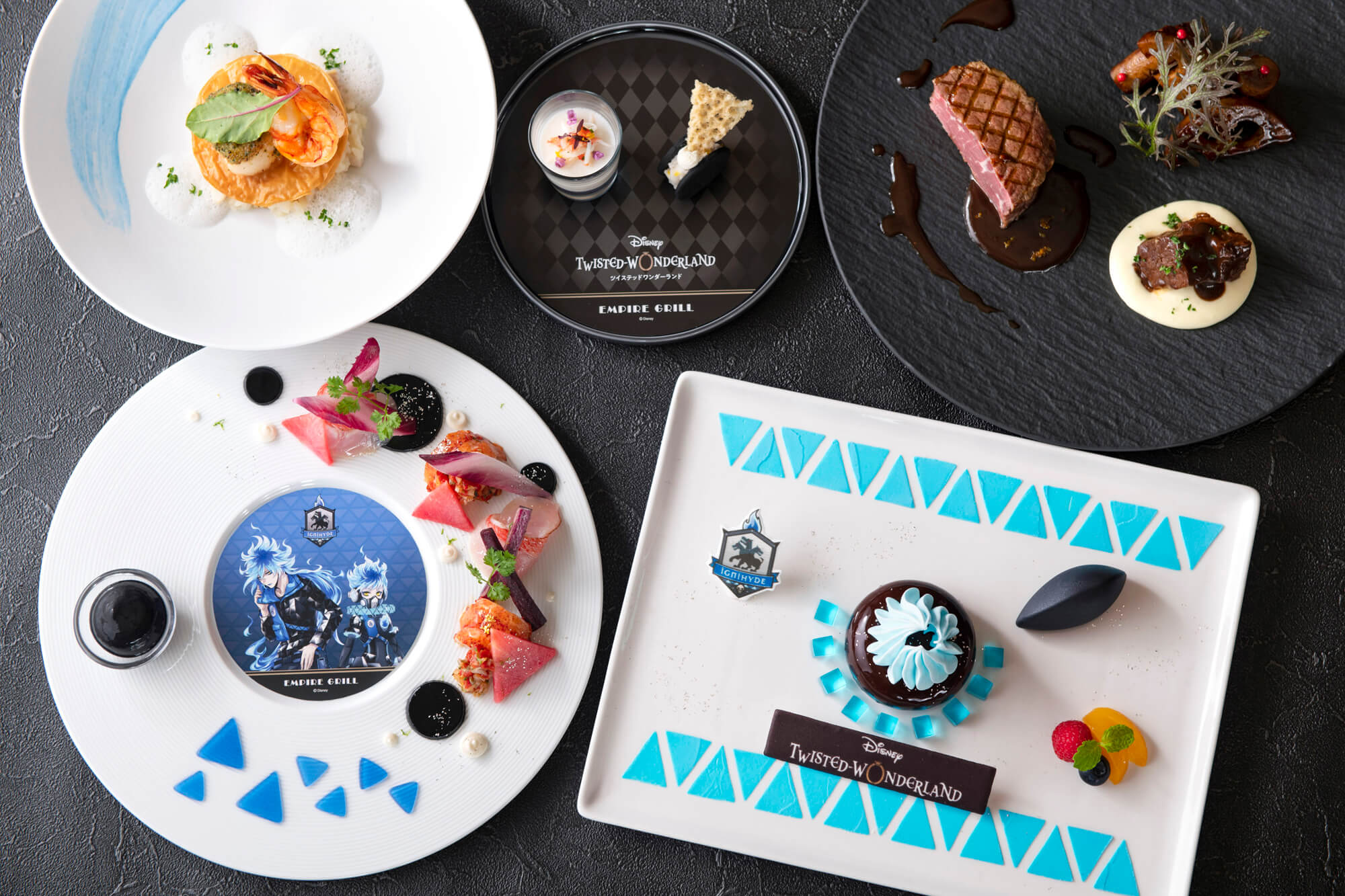 ツイステ寮のコース料理 ディズニーアンバサダーホテルの限定メニュー