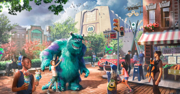 アメリカ ディズニー モンスターズ・インク 印刷物 モンスターズ・インク」エリアが世界初登場 マペッツはロックン