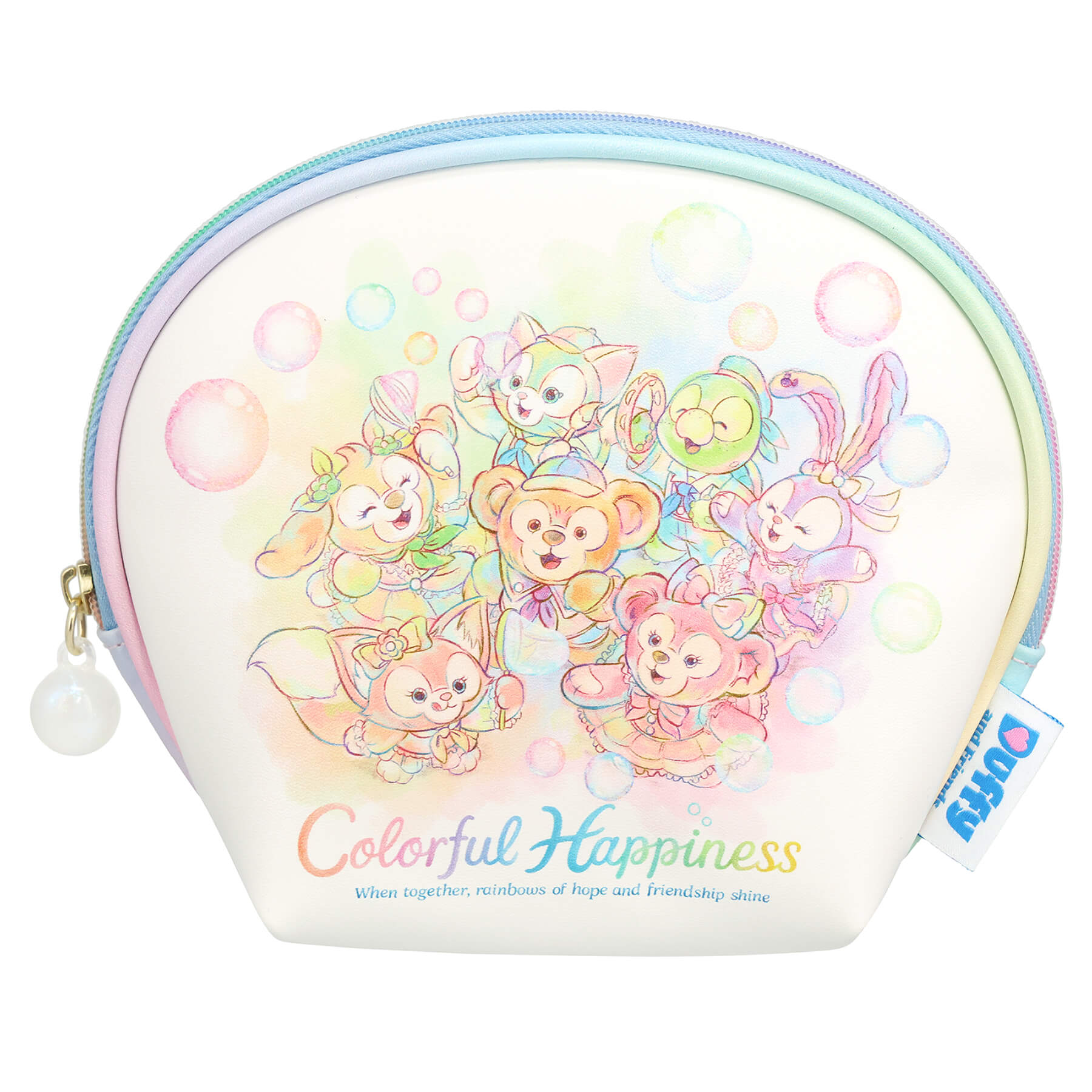 カラフルハピネス ディズニー タオル　メモ帳　シャボン玉　ポーチ 2452-36.jpg