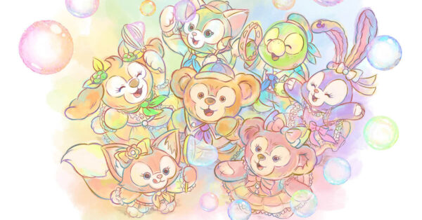 ダッフィー＆フレンズ20周年の新アートを公開 ストーリーも予告