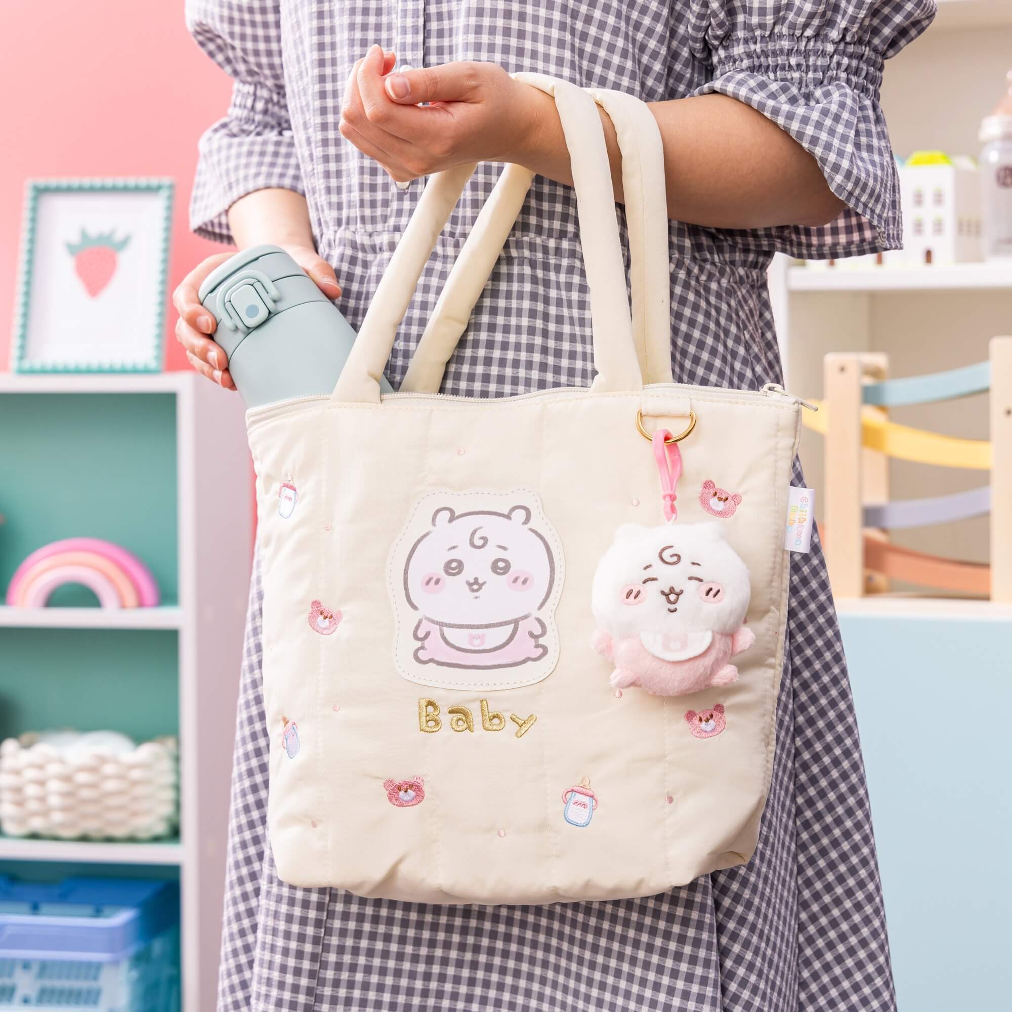 ちいかわが赤ちゃんになった「ちいかわベビー」トートバッグが発売 ちいかわが赤ちゃんになった「ちいかわベビー」トートバッグが発売