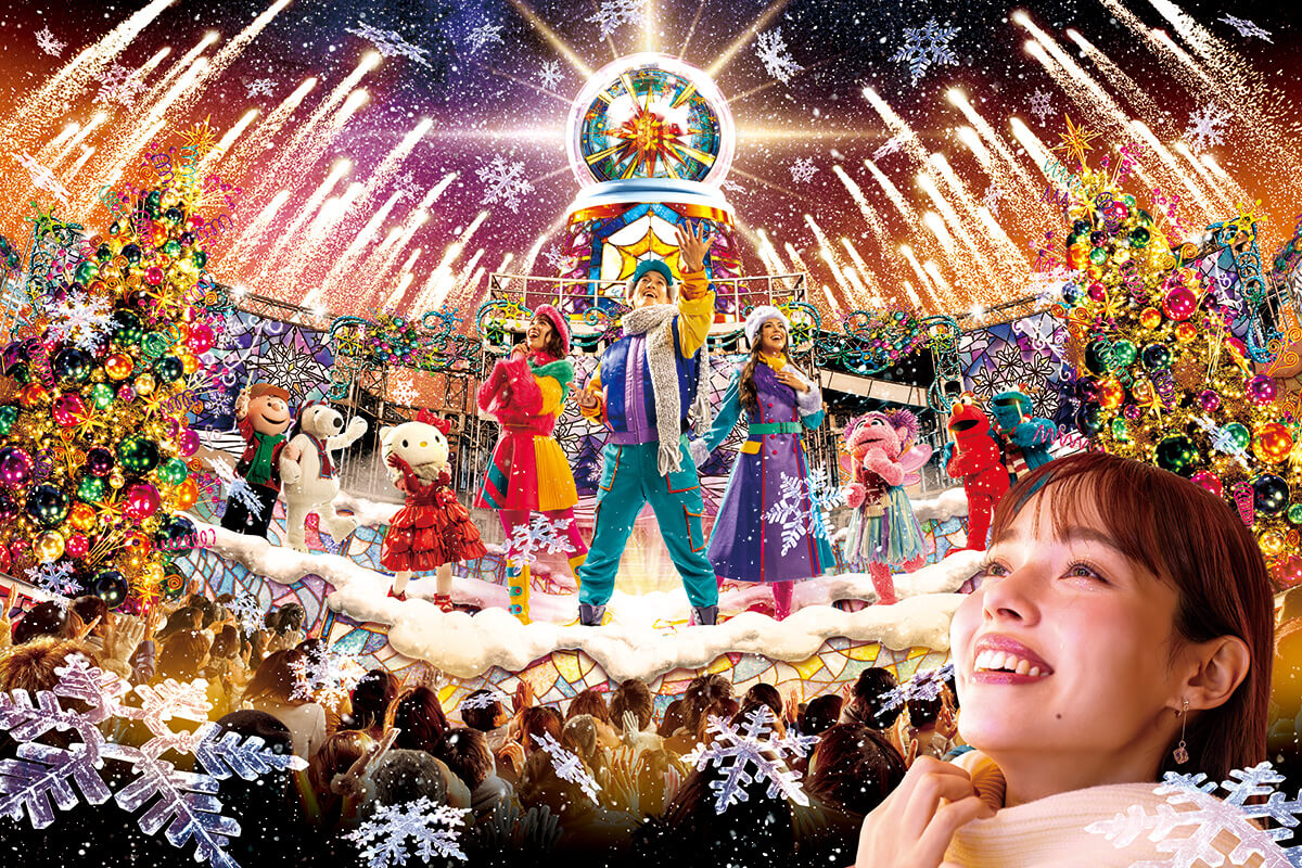USJクリスマスイベントをリニューアル 新ショー「ライト・アップ・ザ