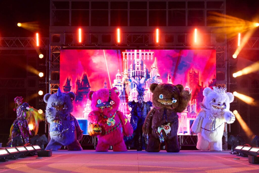 写真】ハミクマ4体が初の集合 USJハロウィーン「ハミクマ・スウィート
