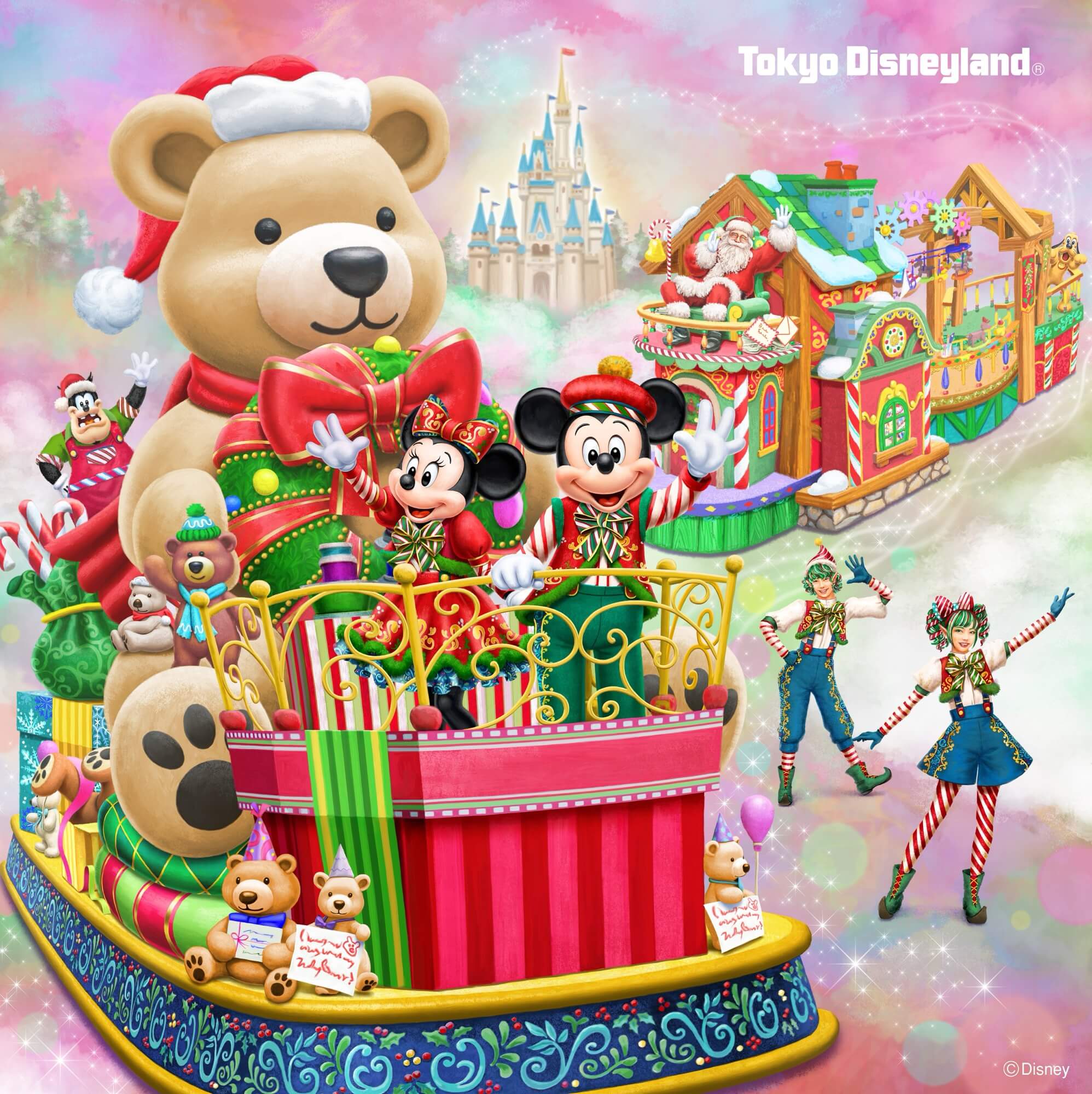 東京ディズニーランド、クリスマス新パレード「トイズ・ワンダラス
