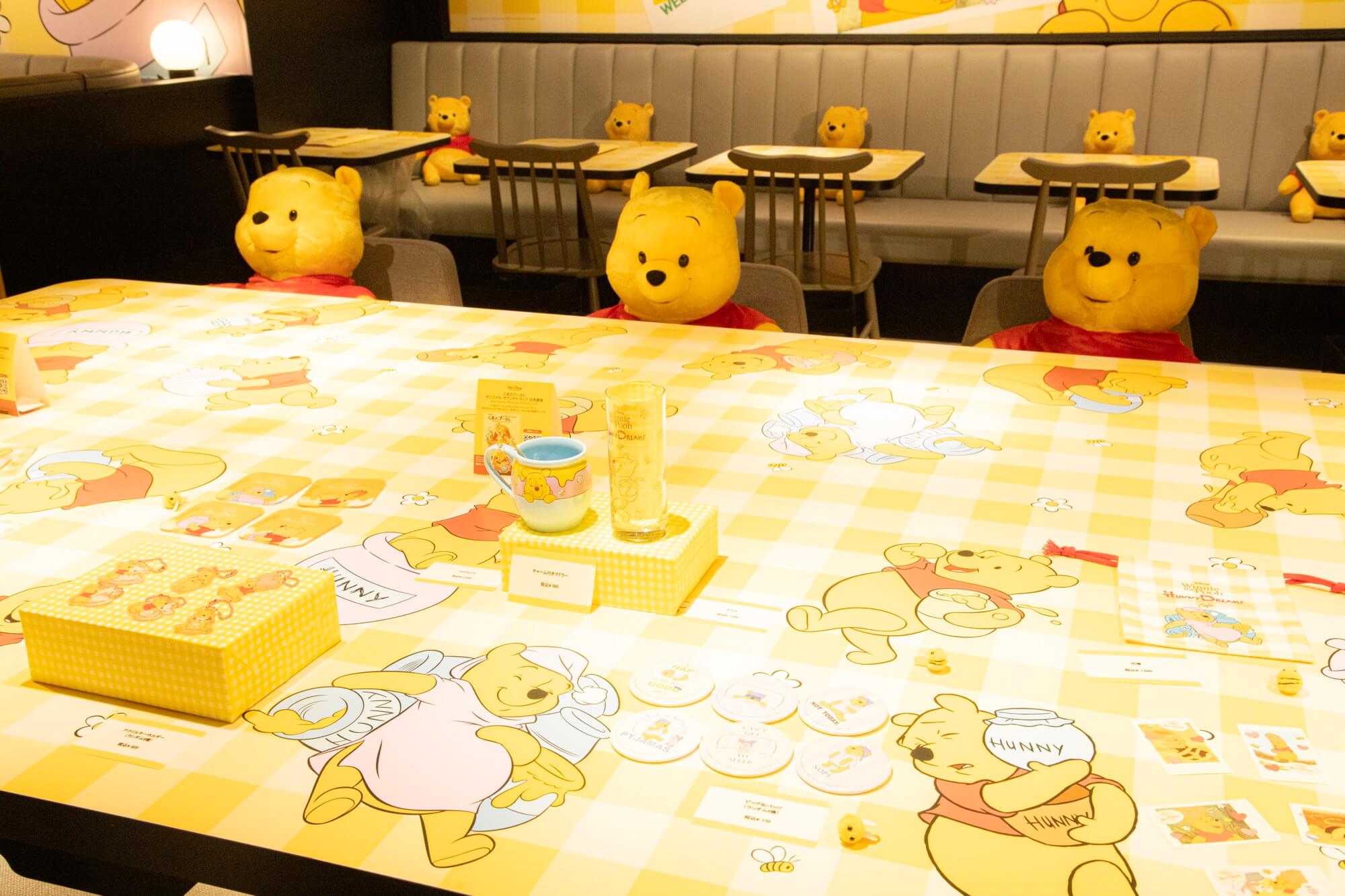 OHMYCAFE プーさんカフェ ぬいぐるみ L OHMYCAFE プーさんカフェ ぬいぐるみ L 期間限定のプーさんカフェに