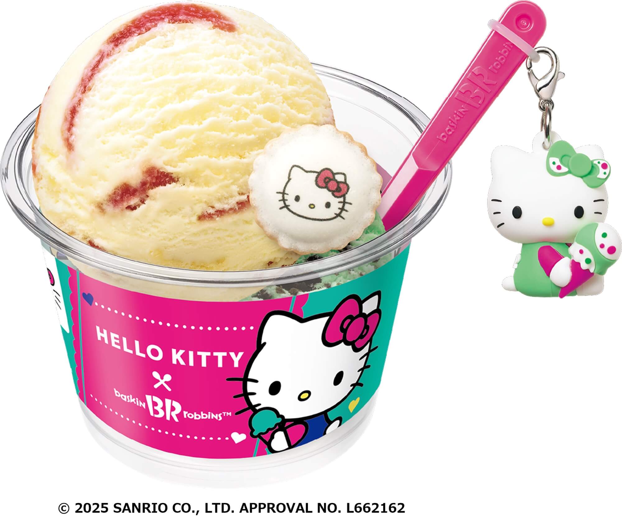 サーティワンでキティコラボ 限定グッズ付きアイスを発売｜あとなび