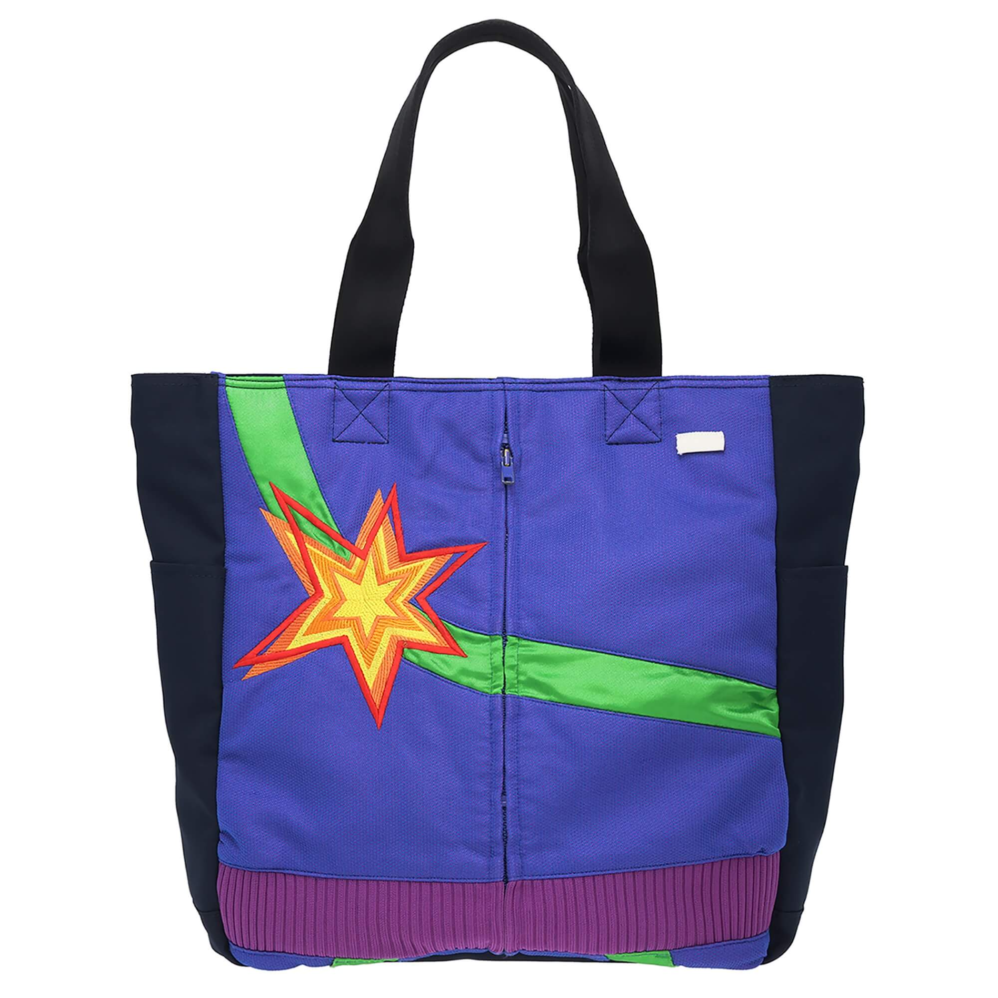 東京ディズニーランド バズライトイヤー アストロブラスター トートバッグ本体 バズ・ライトイヤーのアストロブラスター衣装をアップサイクル 東京