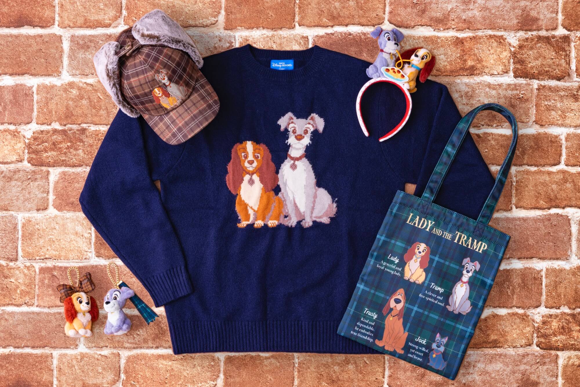 わんわん物語』のレトロクラシックなデザインを楽しむ 東京ディズニー