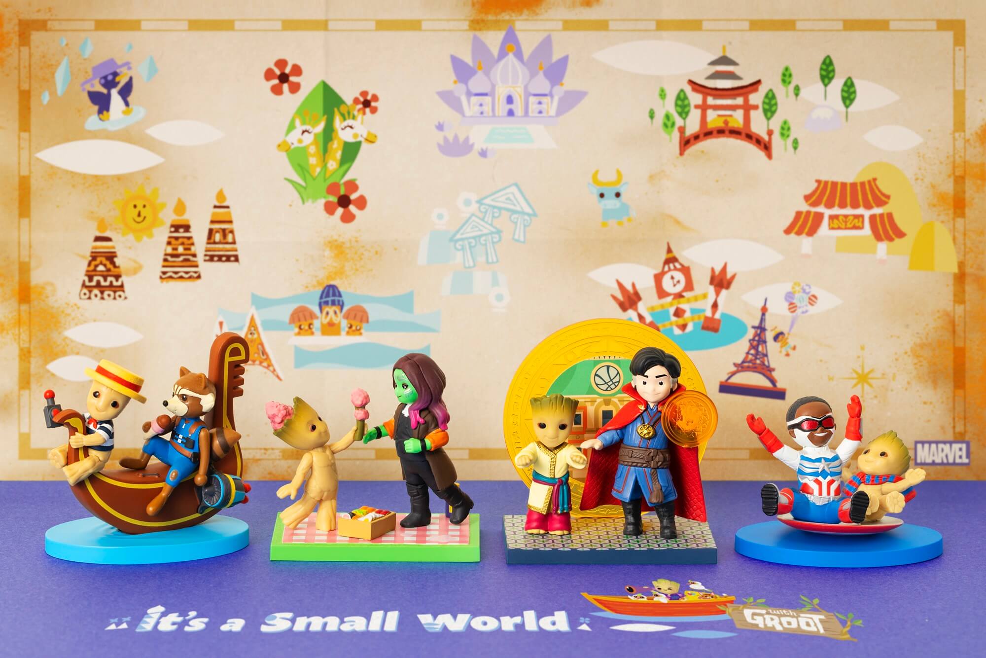 グルートがアベンジャーズと世界を旅する「イッツ・ア・スモール