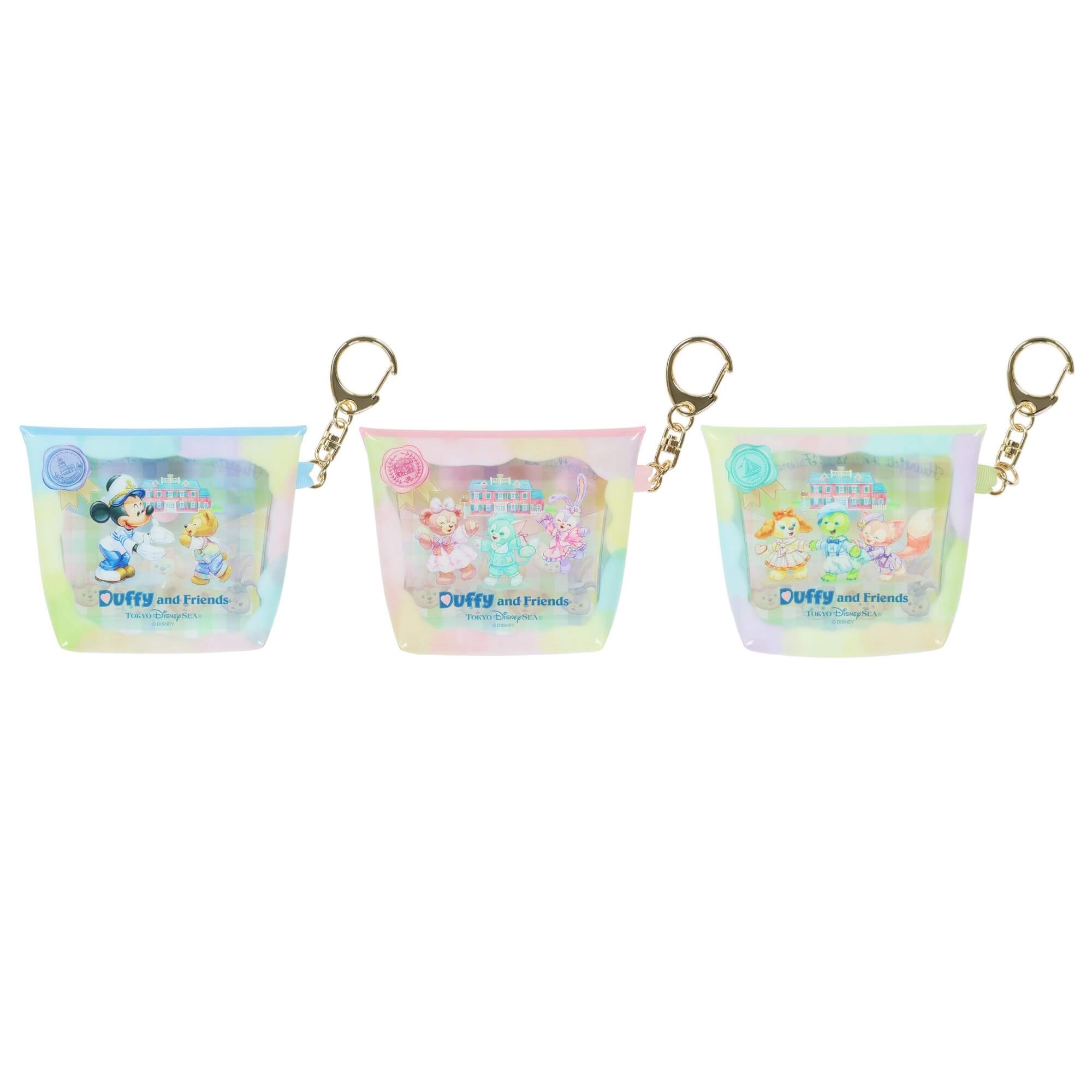 3種のミニポーチを合わせてダッフィー＆フレンズのストーリーが完成 20