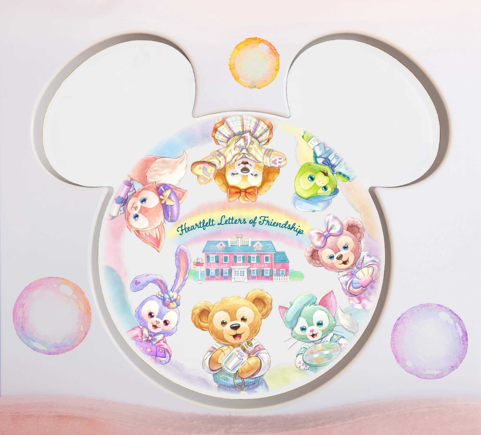 ディズニーリゾートライン「ダッフィー＆フレンズ」ラッピング