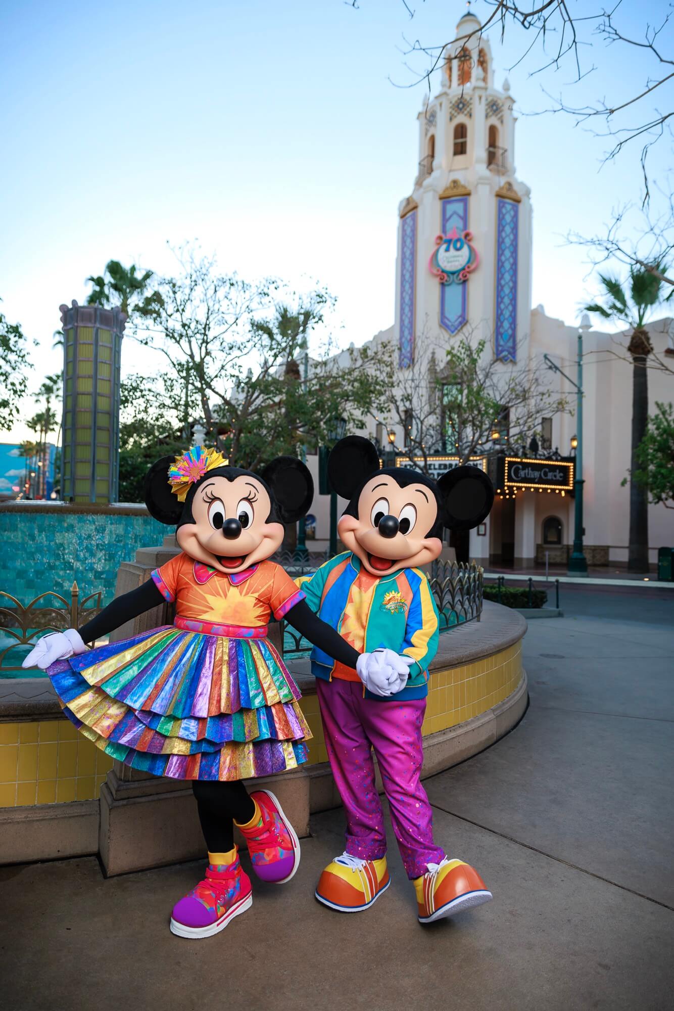 ディズニー・カリフォルニア・アドベンチャー25周年 ミッキー＆ミニー