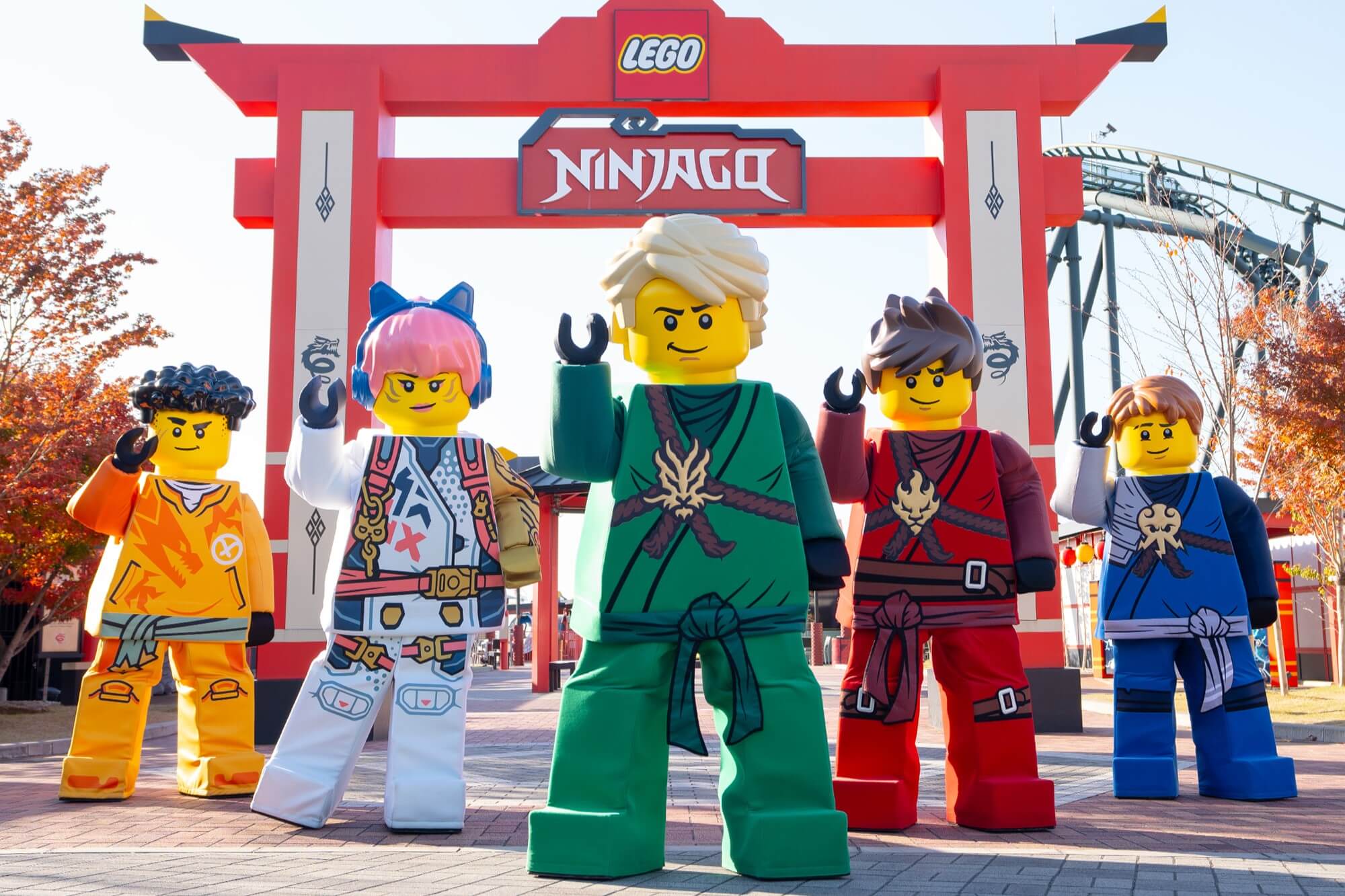 レゴ ニンジャゴー」5周年をお祝い レゴランド・ジャパン冬イベント 