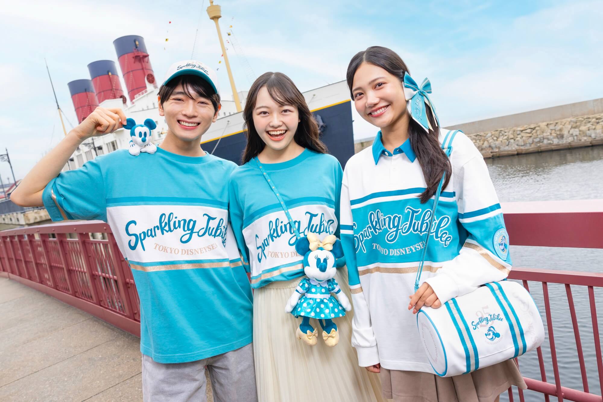日常使いしやすいアニバーサリーデザイン 東京ディズニーシー25周年