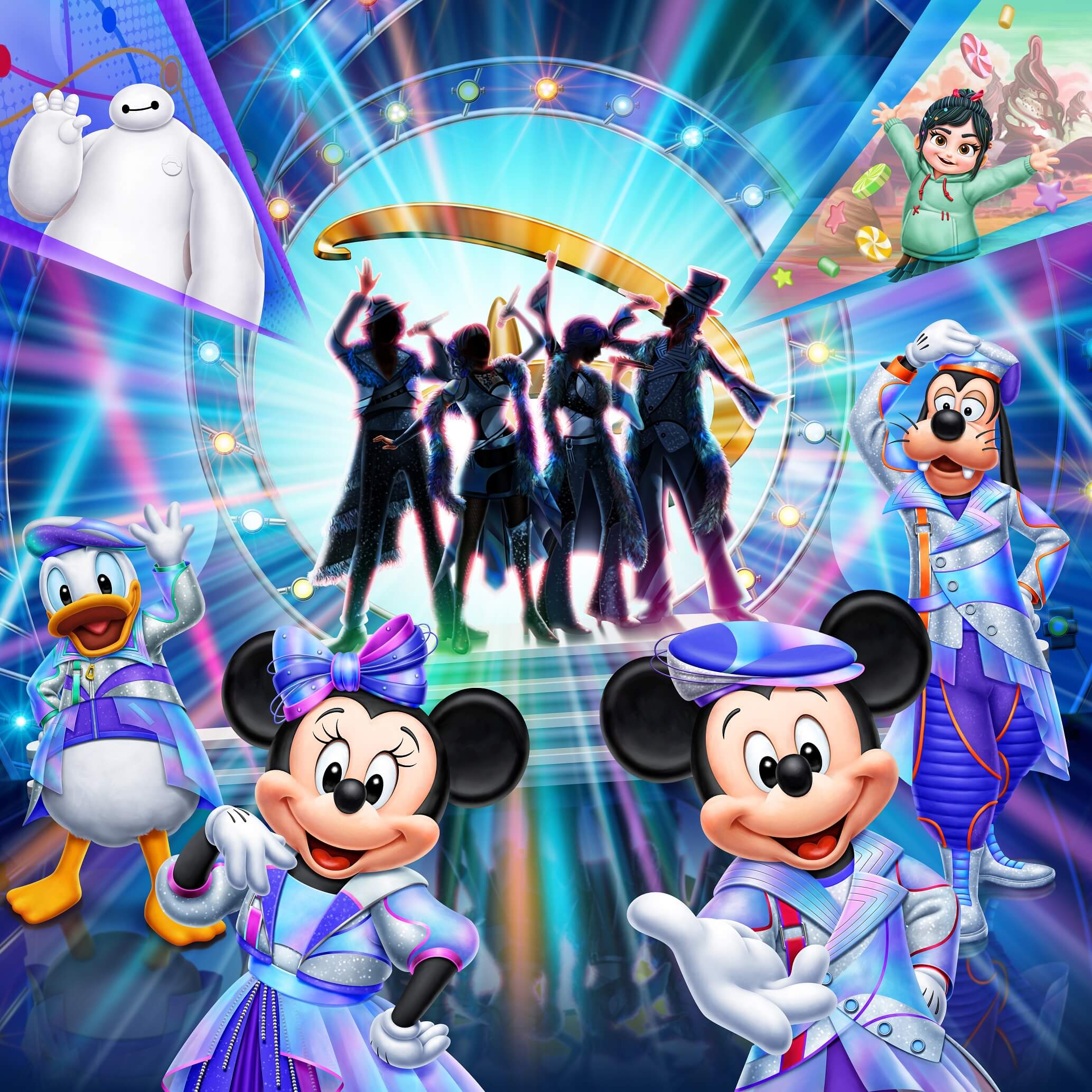 ディズニー ショーベースでシンガーとミッキーたちの新ショー 東京
