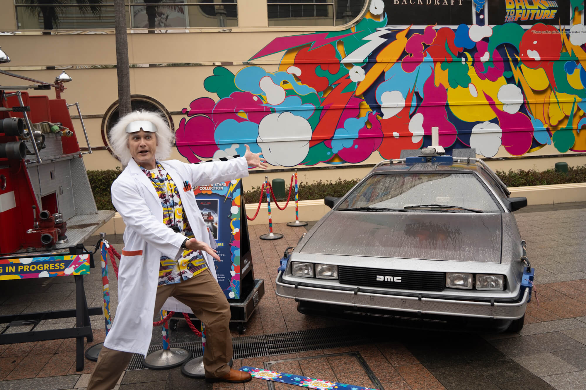 USJにバック・トゥ・ザ・フューチャーなどの名車が復活 ドク・ブラウン