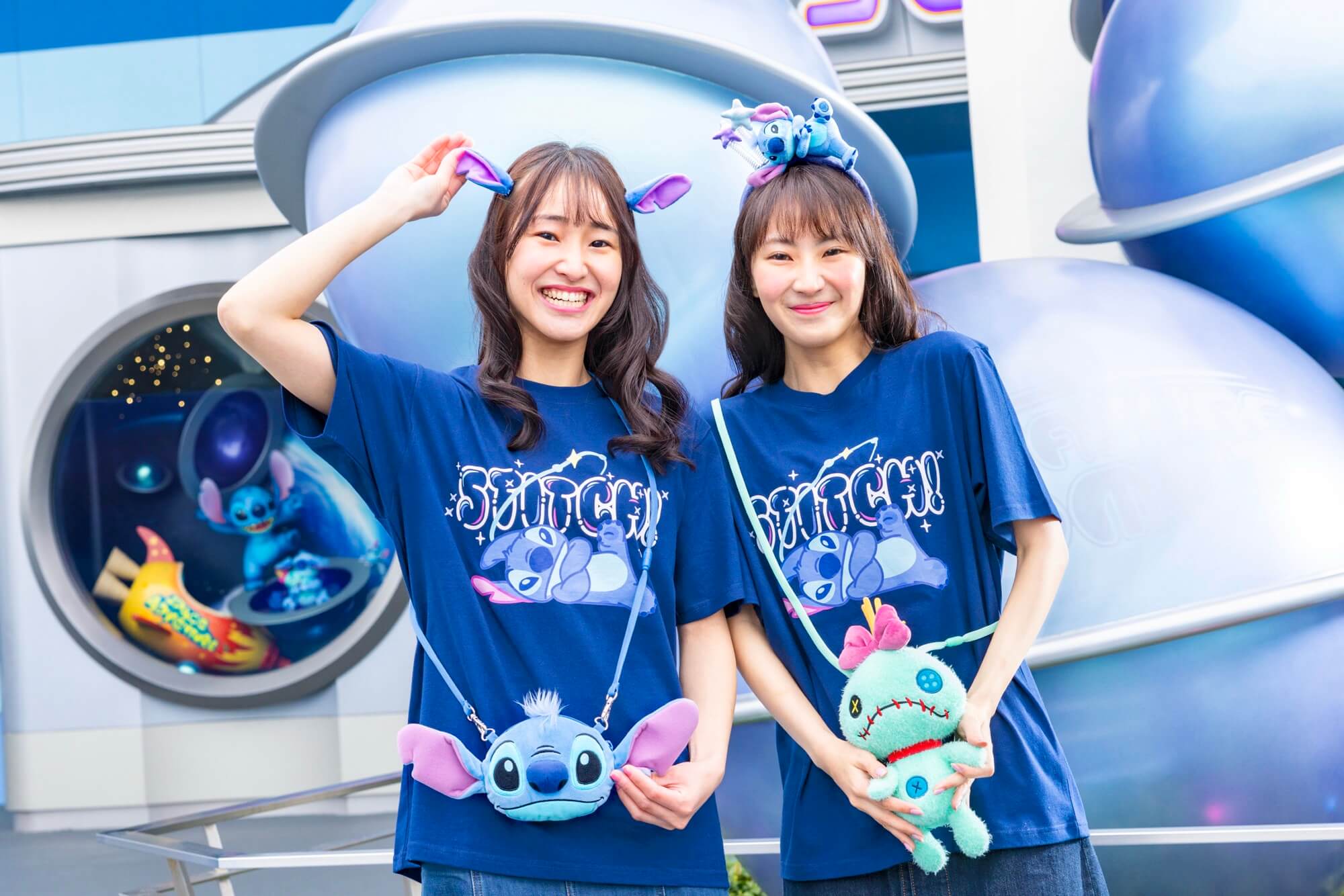 スティッチとエンジェルの新作ファッションアイテム 東京ディズニー