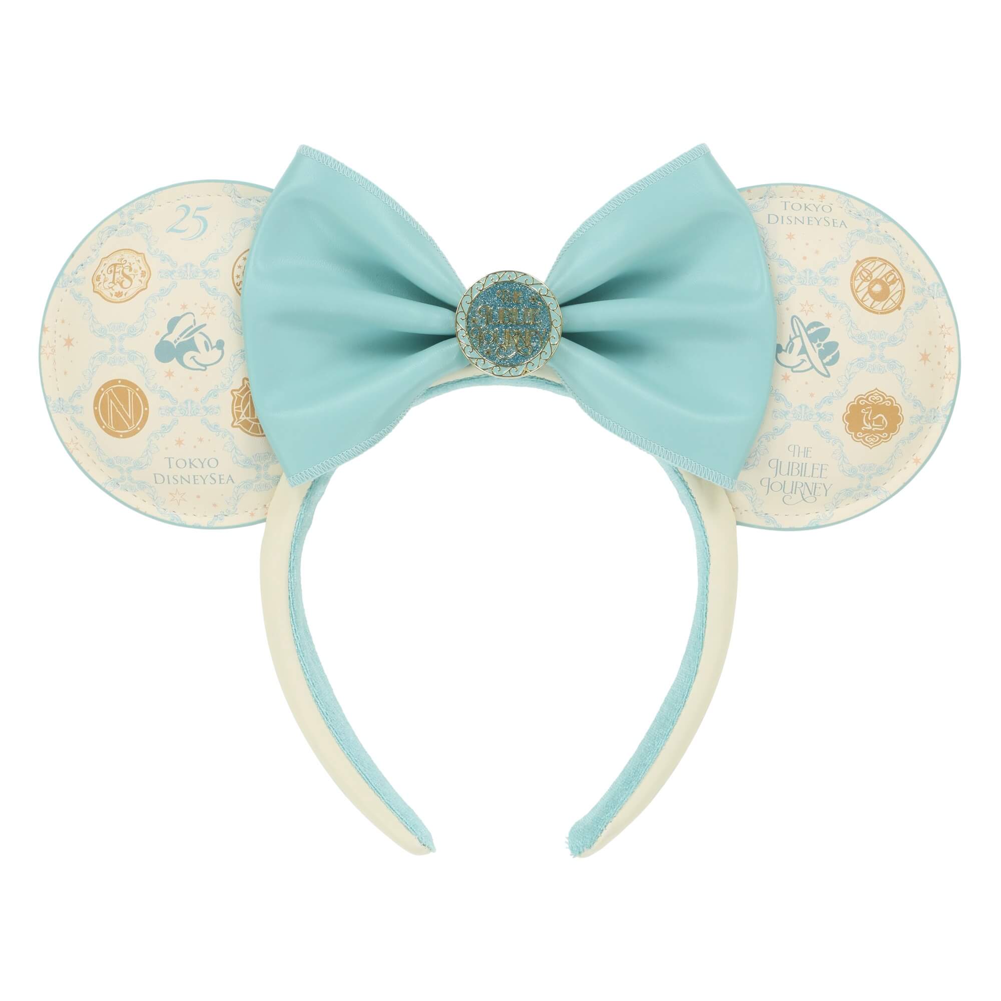 東京ディズニーシー25周年カチューシャ新作は落ち着いたカラーにブルー