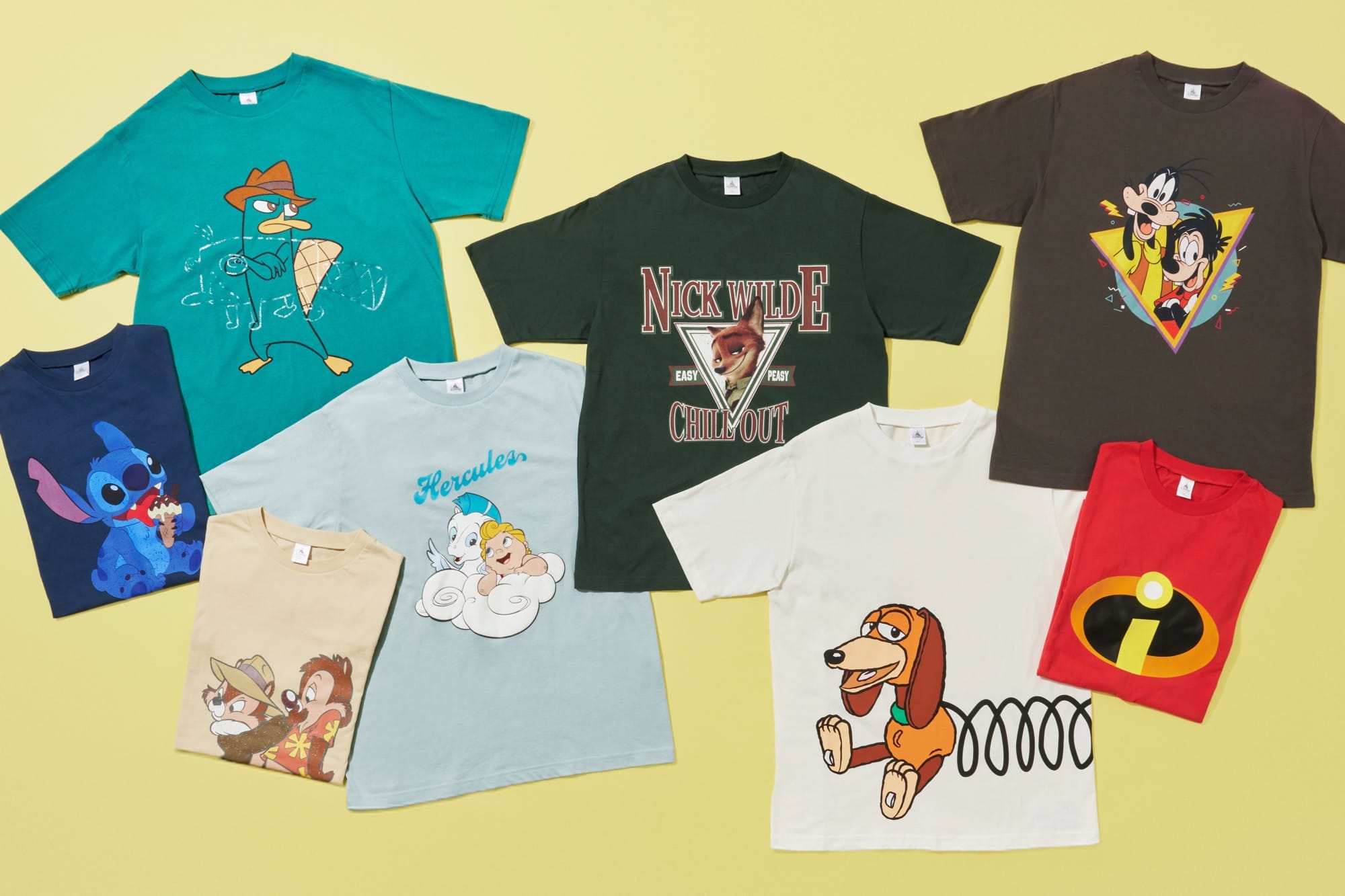 ディズニーデザインTシャツが続々 ディズニーストア夏の新作が登場